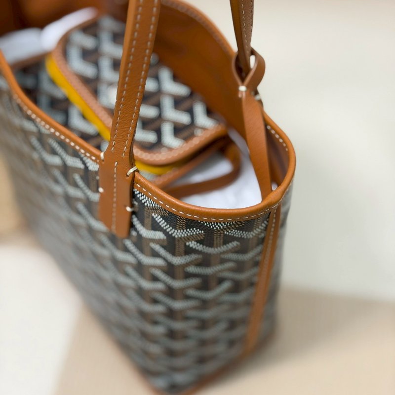(稀有釋出!這款真的搶翻天😍😍)🏷️Goyard 高雅德.Anjou Mini Tote 雙面小托特-9