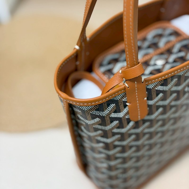 (稀有釋出!這款真的搶翻天😍😍)🏷️Goyard 高雅德.Anjou Mini Tote 雙面小托特-10
