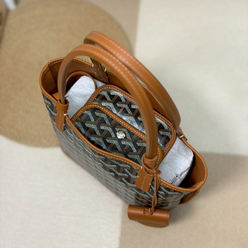 (稀有釋出!這款真的搶翻天😍😍)🏷️Goyard 高雅德.Anjou Mini Tote 雙面小托特-13