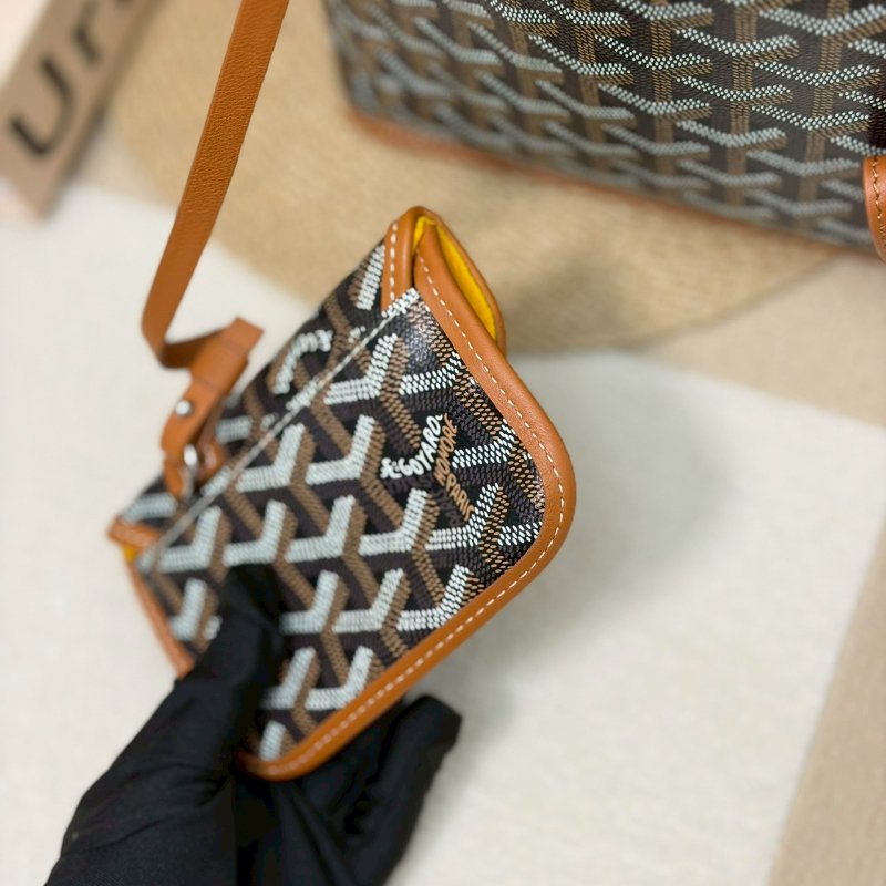(稀有釋出!這款真的搶翻天😍😍)🏷️Goyard 高雅德.Anjou Mini Tote 雙面小托特-24
