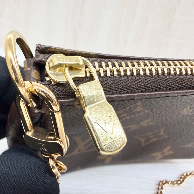 LV原花迷你鏈帶小麻將 M58009-8