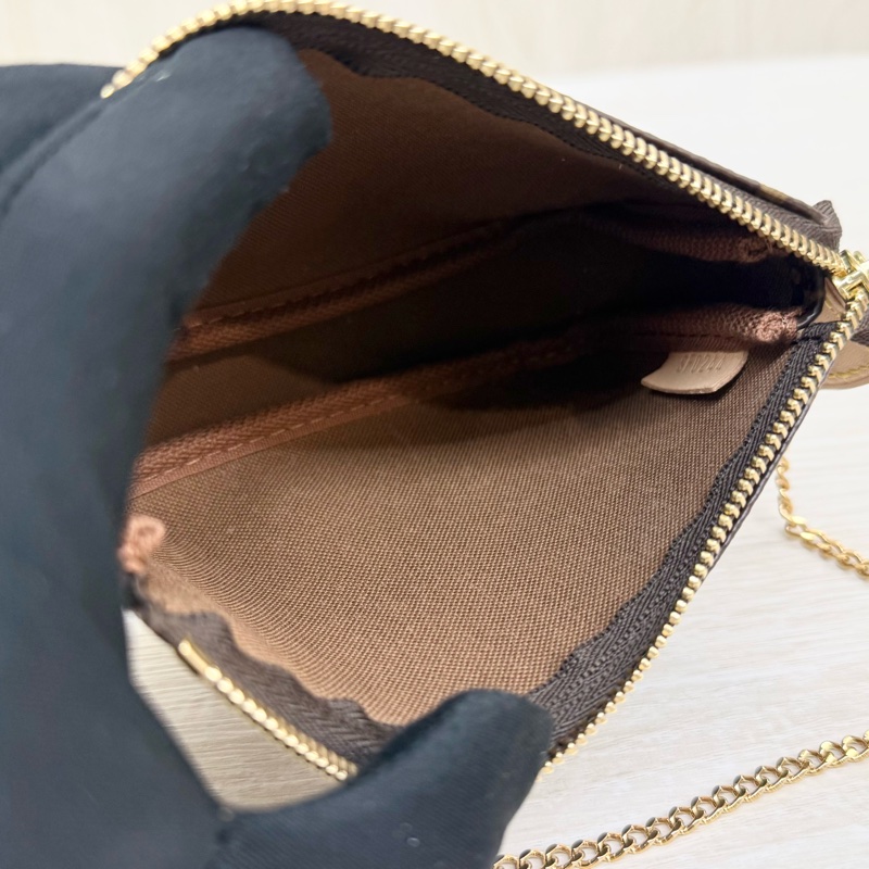 LV原花迷你鏈帶小麻將 M58009-13