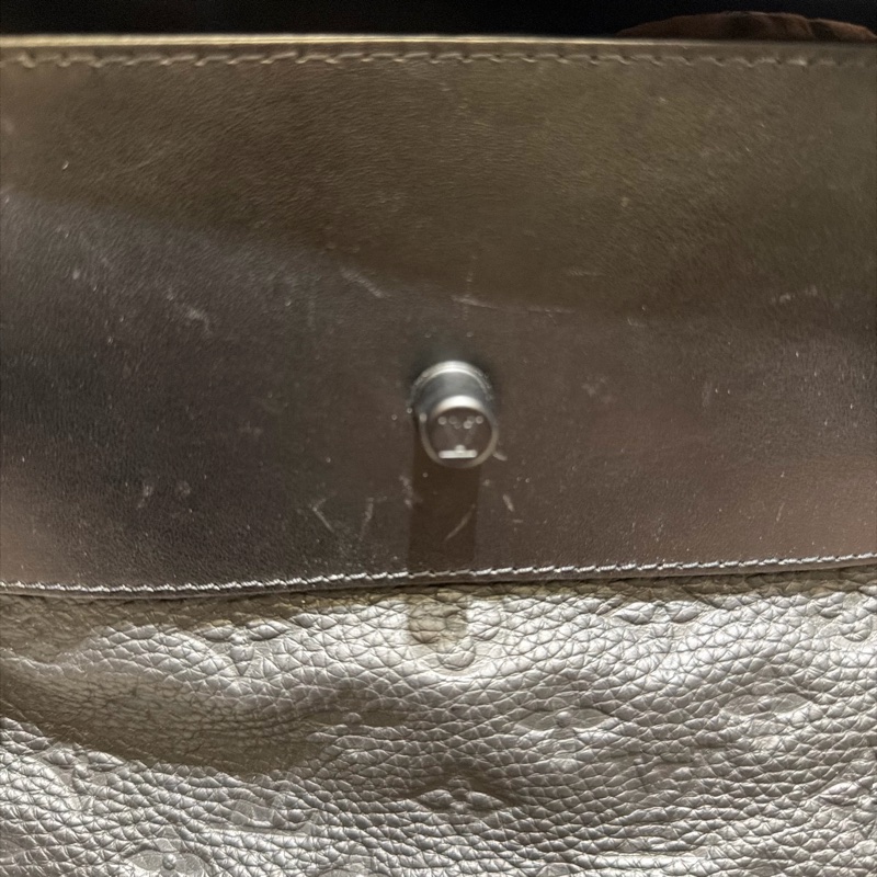 LV 路易威登黑色壓紋牛皮 Steamer PM 公文包 手提包 斜背包-21