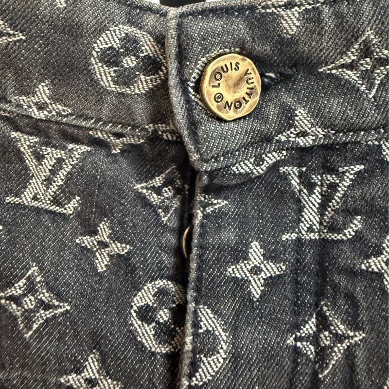 Louis Vuitton LV monogram baggy denim jeans 36 牛仔褲-4