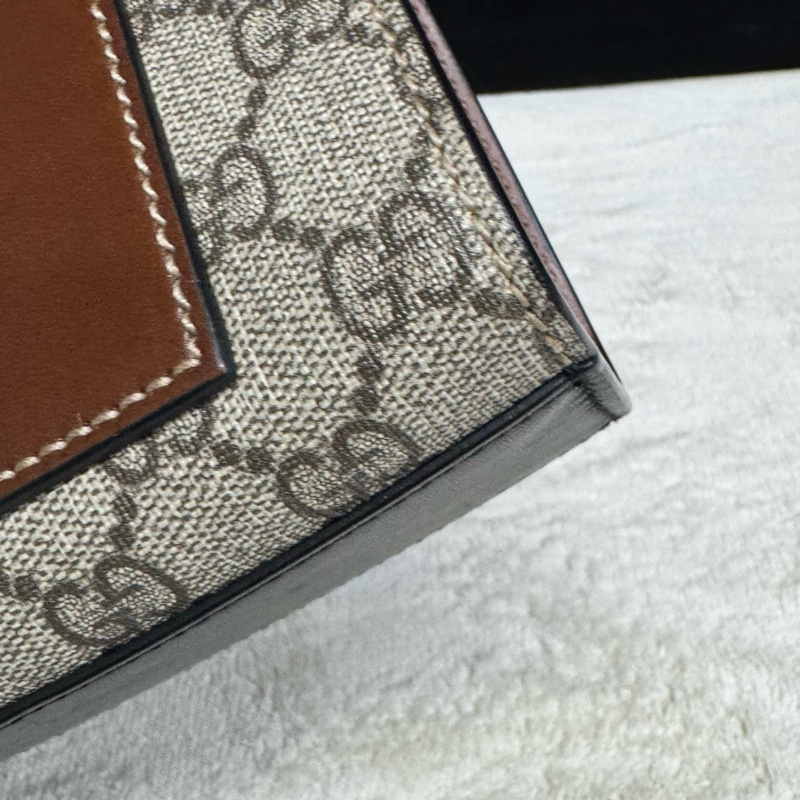 Gucci古馳 老花拼皮小號padlock月光寶盒鏈條包-11