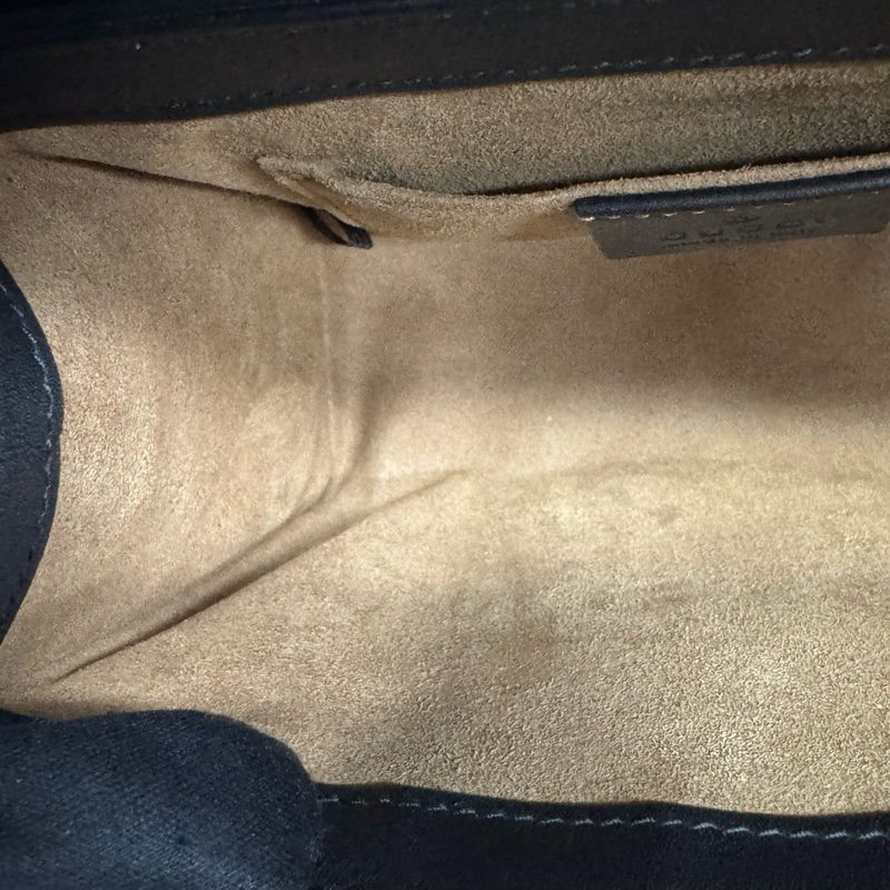 Gucci古馳 老花拼皮小號padlock月光寶盒鏈條包-15