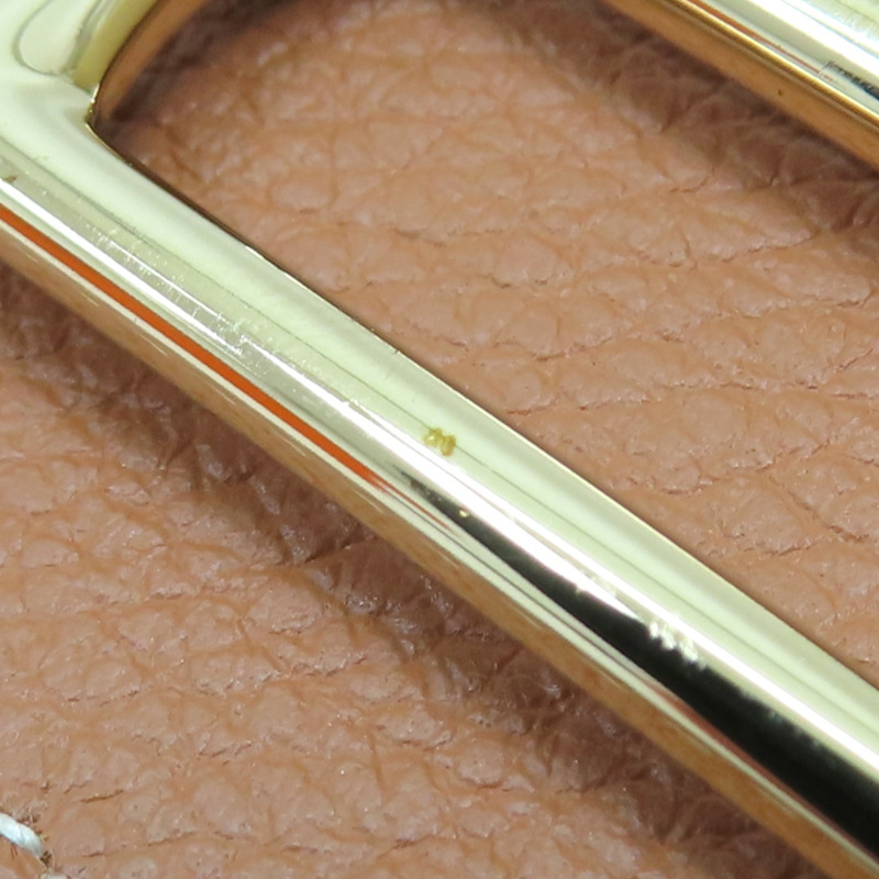 金棕色 Evercolor牛皮 Roulis Slim Wallet 二折短夾 U刻 金釦【HERMES 愛馬仕】-14