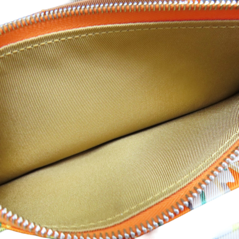 積雨雲灰 Evercolor牛皮 Silk'in Long 絲巾長夾 B刻【HERMES 愛馬仕】-5