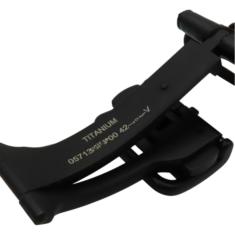 黑色錶盤 皮帶 鈦框 Arceau L'heure De La Lune 腕錶【HERMES 愛馬仕】 AR1.842-11