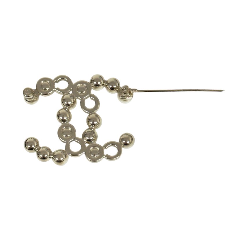 CHANEL CC 珠珠 胸針-9