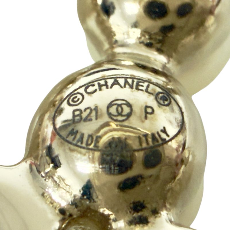 CHANEL CC 珠珠 胸針-10