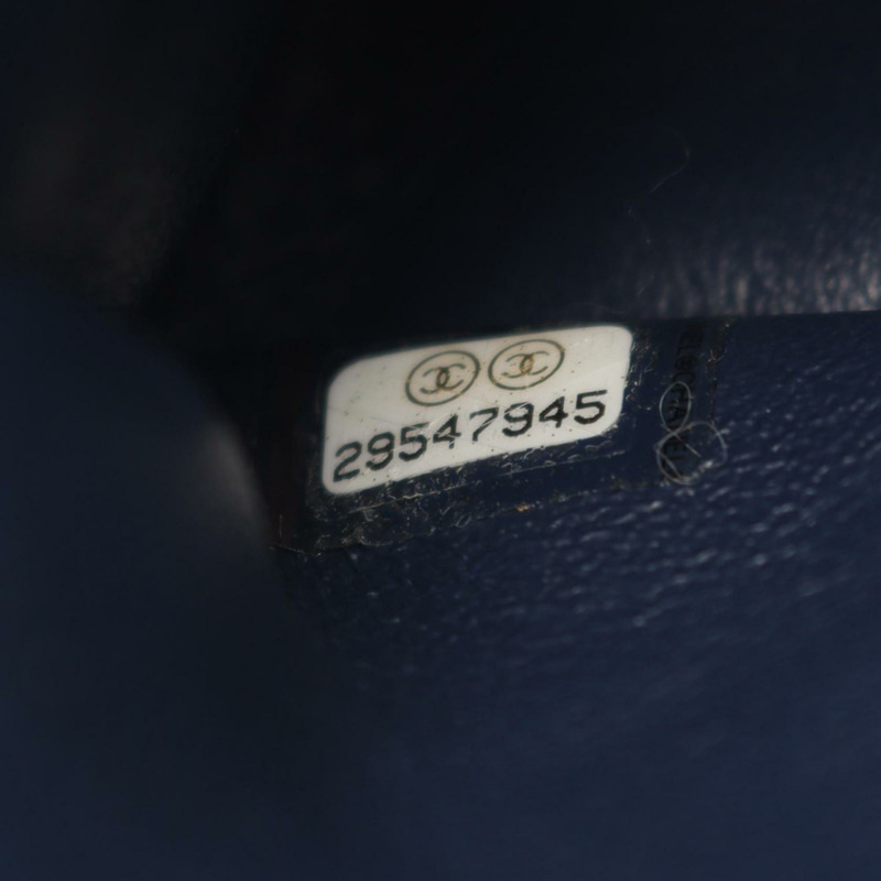 香奈兒 2.55 Matelassé 肩背包/手提包，天鵝絨材質，女士，藍色-4