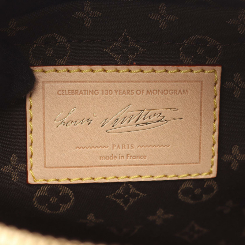 路易威登 Speedy Soft 30 肩背包 M27387 皮革 米色 二手 女士-3