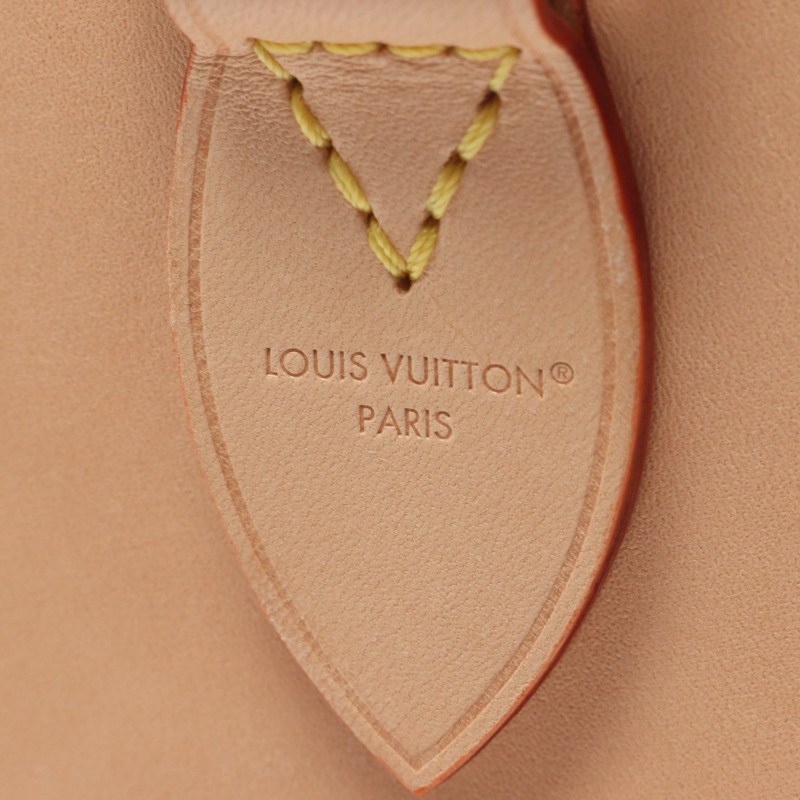 路易威登 Speedy Soft 30 肩背包 M27387 皮革 米色 二手 女士-4