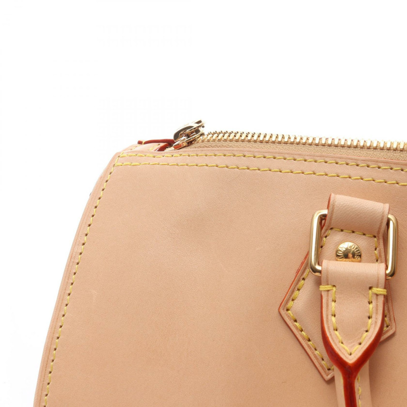 路易威登 Speedy Soft 30 肩背包 M27387 皮革 米色 二手 女士-7