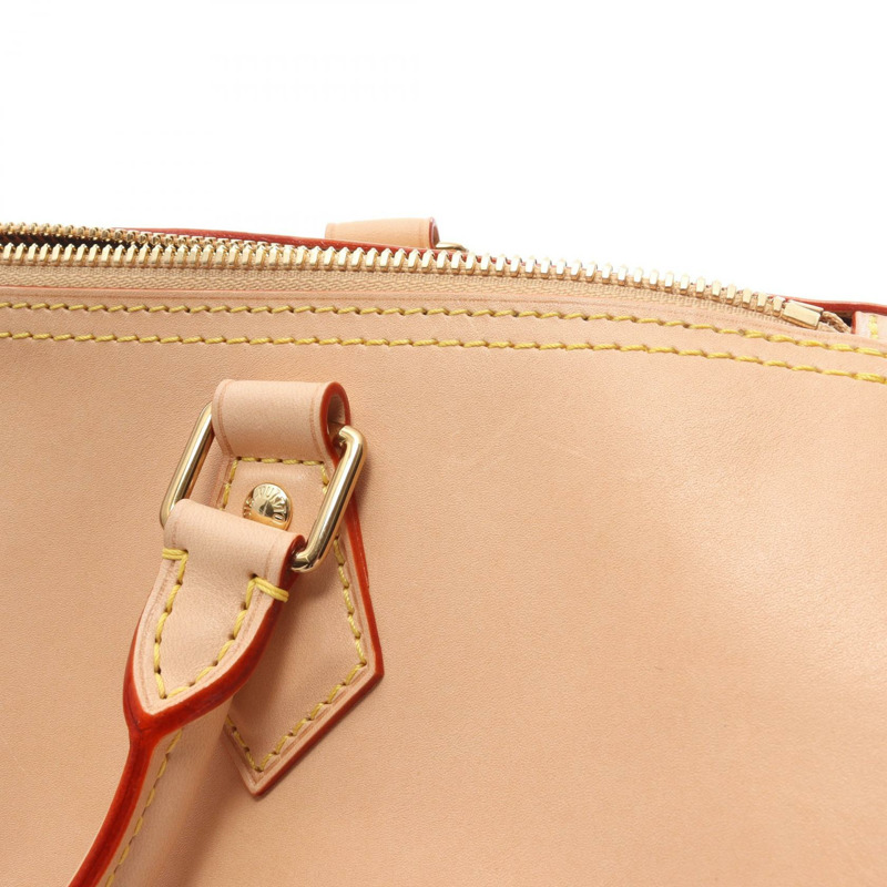 路易威登 Speedy Soft 30 肩背包 M27387 皮革 米色 二手 女士-8