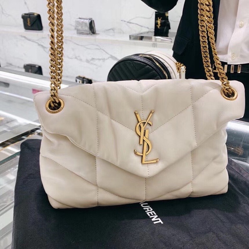 Saint Laurent 女士 PUFFER小號絎縫小羊皮手袋均碼碼小號、29 X 11 X 17CM-5