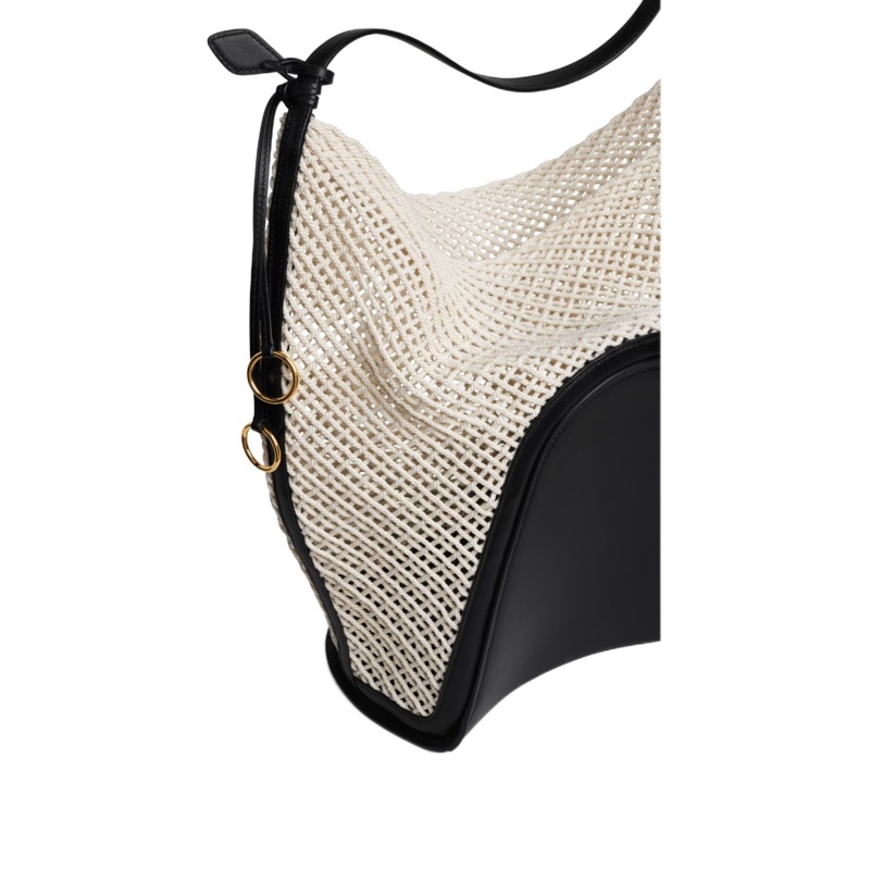 Alaia 女士 棉網大號單肩包均碼碼28cm*16cm*39cm-2