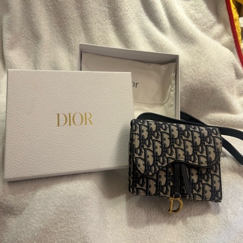 Dior saddle 馬鞍老花腰包