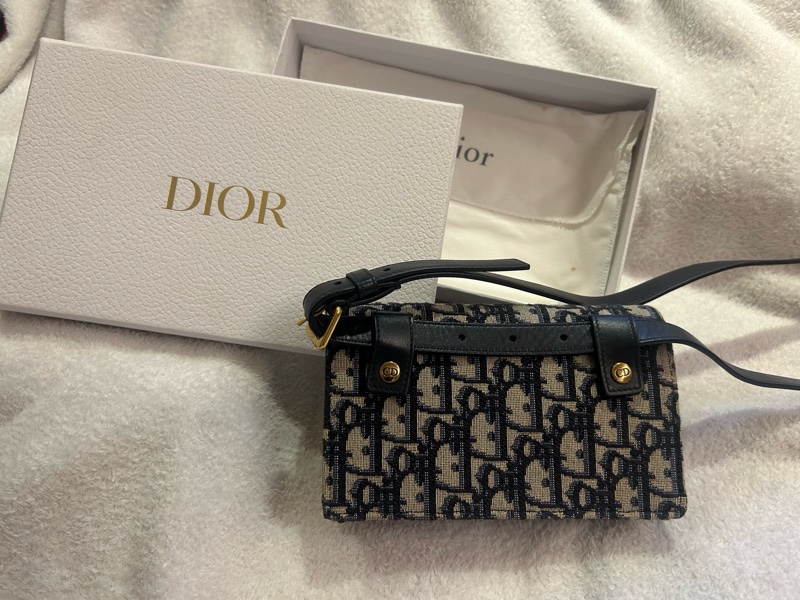 Dior saddle 馬鞍老花腰包-2
