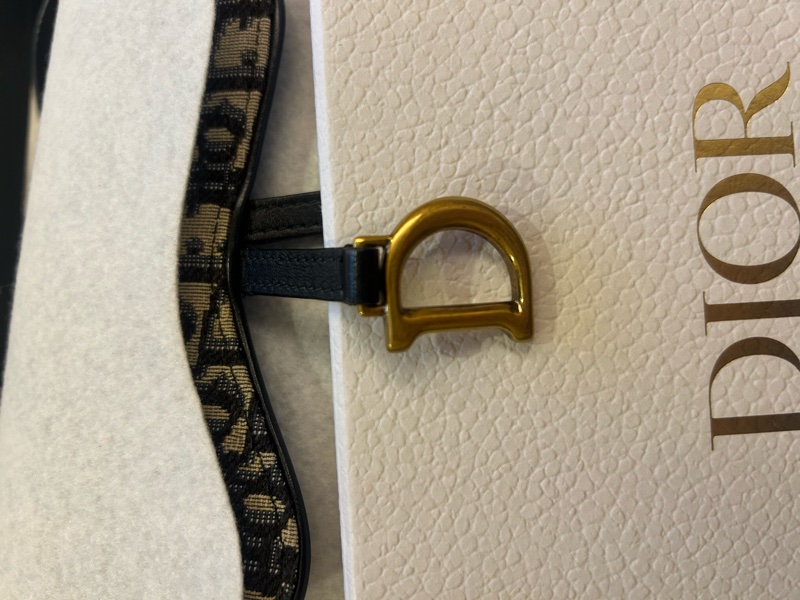 Dior saddle 馬鞍老花腰包-5