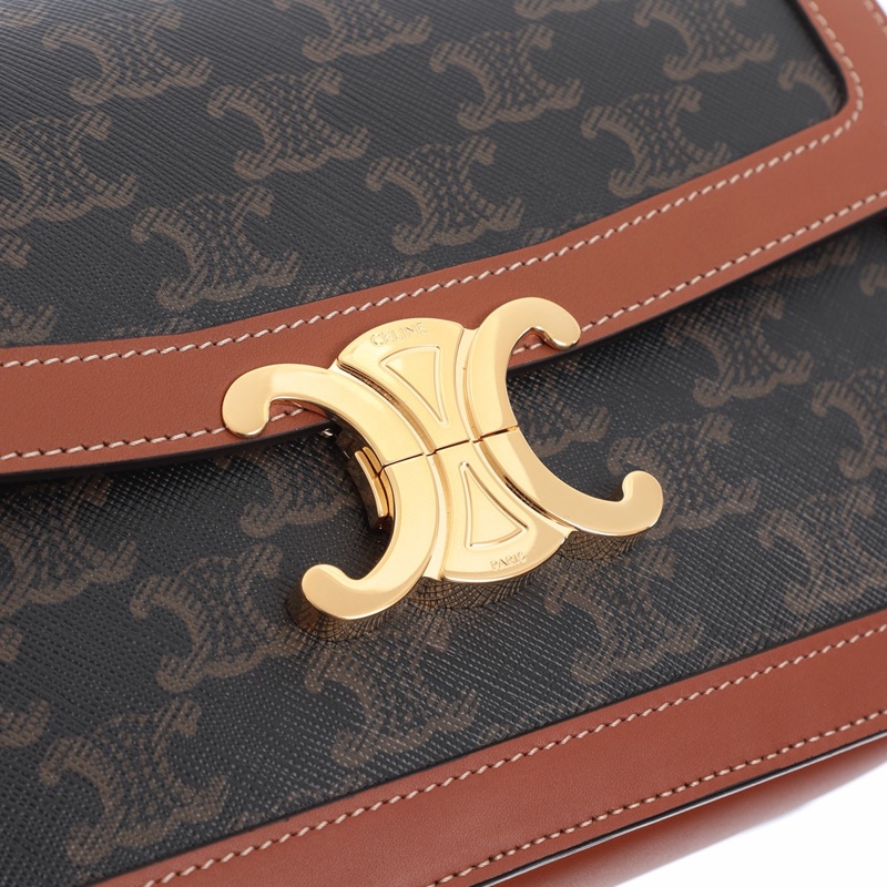 Celine 女士 TRIOMPHE中號單肩包均碼碼中號、22.5cm*7.5cm*16.5cm-2