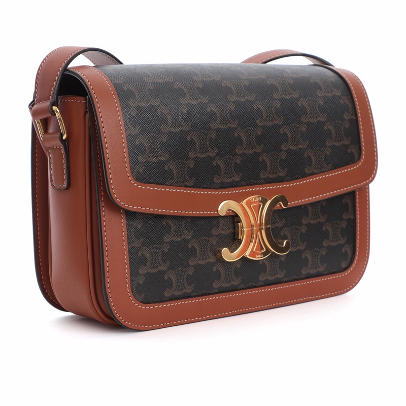 Celine 女士 TRIOMPHE中號單肩包均碼碼中號、22.5cm*7.5cm*16.5cm-4