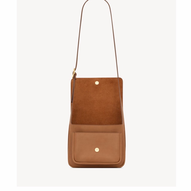 Saint Laurent 男士 小號翻蓋單肩包均碼碼小號、21cm*5cm*16cm-3