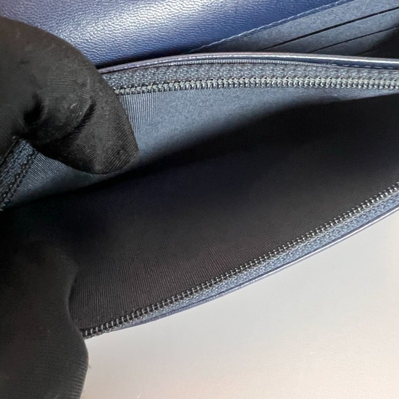 CHANEL TRENDY WOC金鍊包羊皮藍 保卡款29開-6