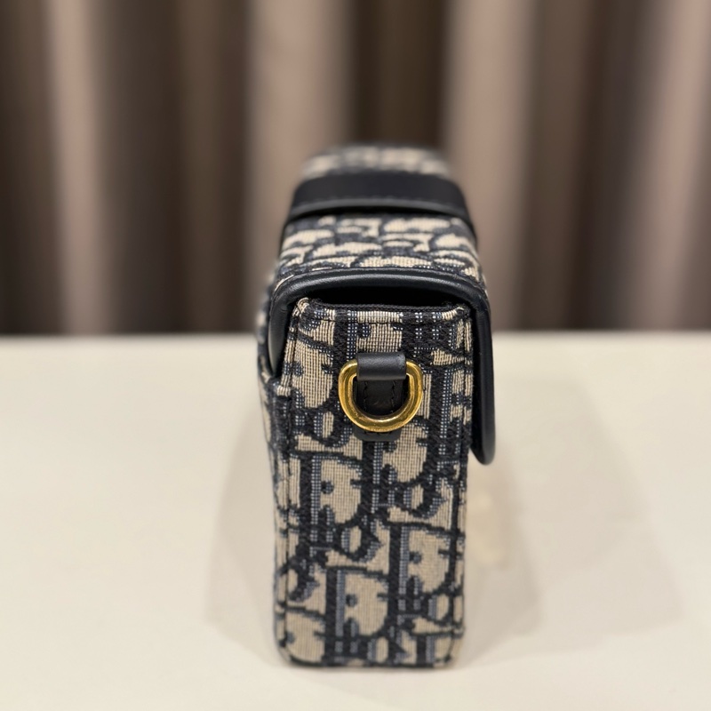 (全網最低價）Christian Dior迪奧 刺繡老花蒙田小盒子-3