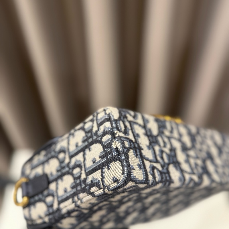 (全網最低價）Christian Dior迪奧 刺繡老花蒙田小盒子-4