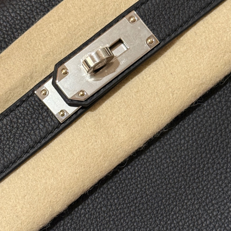 愛馬仕 凱莉 郵差包 Hermes Kelly messenger 黑-3