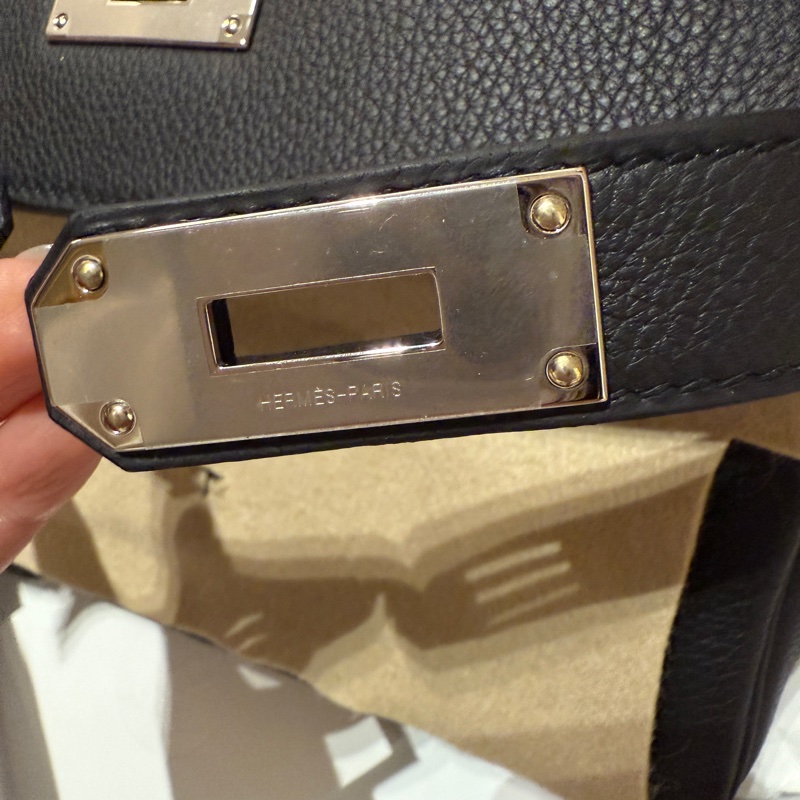 愛馬仕 凱莉 郵差包 Hermes Kelly messenger 黑-4