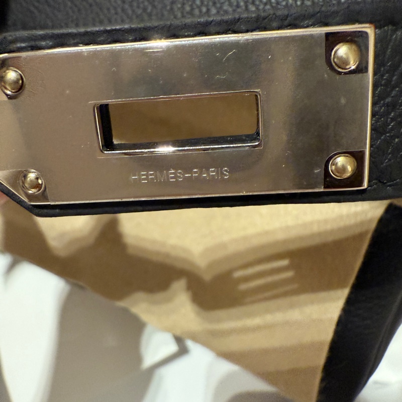 愛馬仕 凱莉 郵差包 Hermes Kelly messenger 黑-5