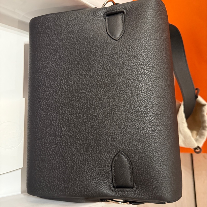 愛馬仕 凱莉 郵差包 Hermes Kelly messenger 黑-13