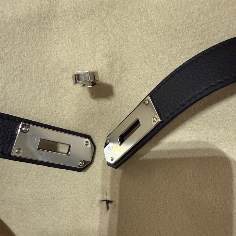 愛馬仕 凱莉 郵差包 Hermes Kelly messenger 黑-25