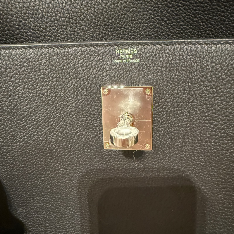 愛馬仕 凱莉 郵差包 Hermes Kelly messenger 黑-26