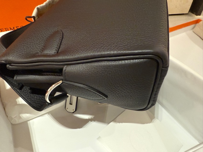 愛馬仕 凱莉 郵差包 Hermes Kelly messenger 黑-28