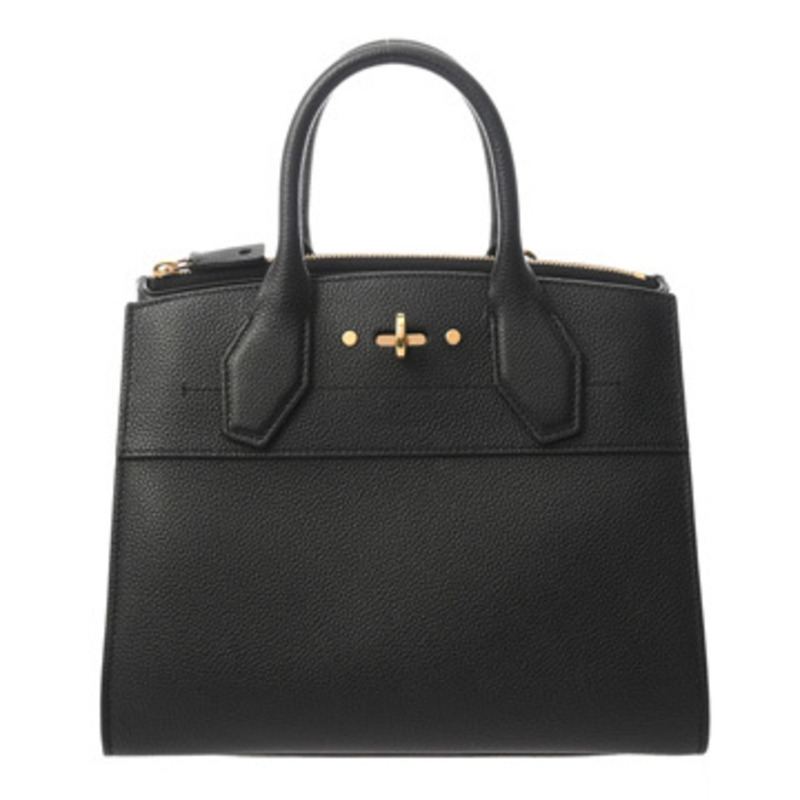 路易威登 City Steamer PM Noir M51028 女士真皮手提包 A 級二手 Ginzo-0