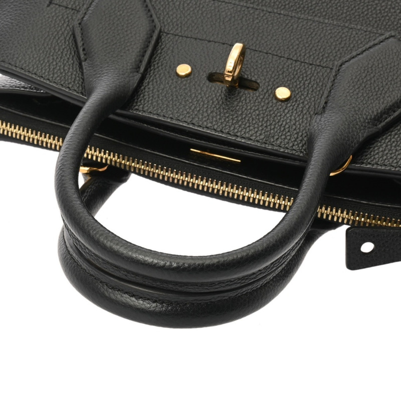 路易威登 City Steamer PM Noir M51028 女士真皮手提包 A 級二手 Ginzo-3