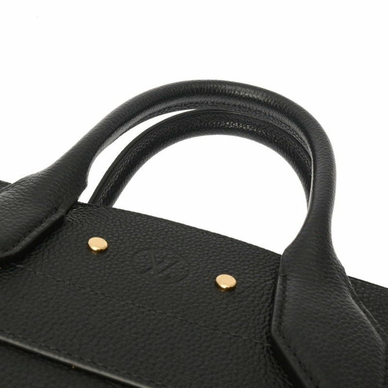 路易威登 City Steamer PM Noir M51028 女士真皮手提包 A 級二手 Ginzo-4