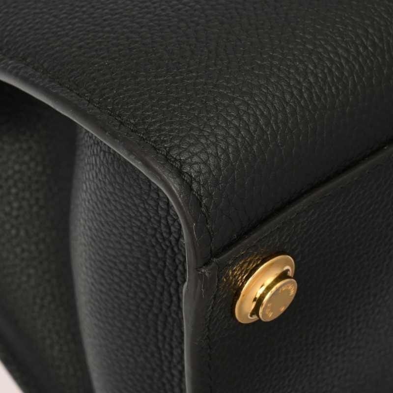 路易威登 City Steamer PM Noir M51028 女士真皮手提包 A 級二手 Ginzo-6