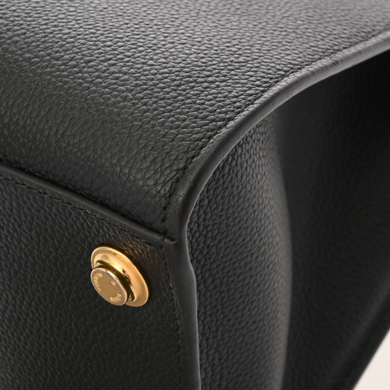 路易威登 City Steamer PM Noir M51028 女士真皮手提包 A 級二手 Ginzo-7