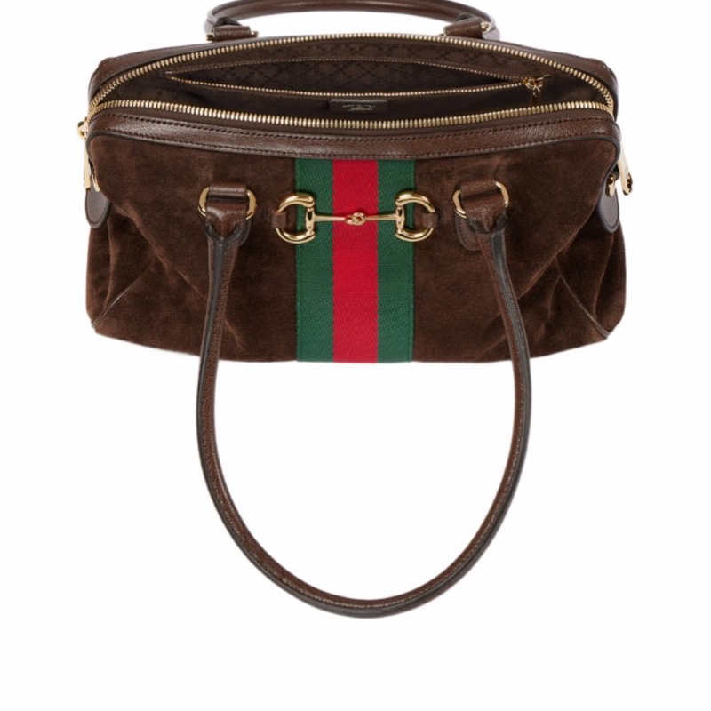 Gucci 女士 Borsetto 中號波士頓包均碼碼中號、28cm*9.9cm*15cm-2