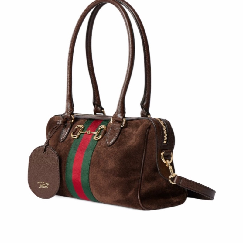 Gucci 女士 Borsetto 中號波士頓包均碼碼中號、28cm*9.9cm*15cm-4