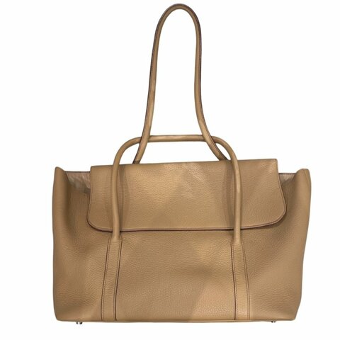 HERMES 愛馬仕 MARTIN MARGIELA時期 托特包 皮革 拿鐵色