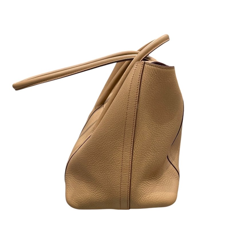 HERMES 愛馬仕 MARTIN MARGIELA時期 托特包 皮革 拿鐵色-2