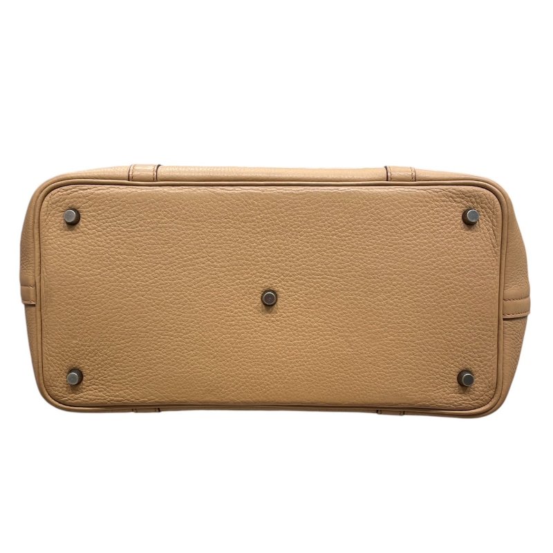 HERMES 愛馬仕 MARTIN MARGIELA時期 托特包 皮革 拿鐵色-4