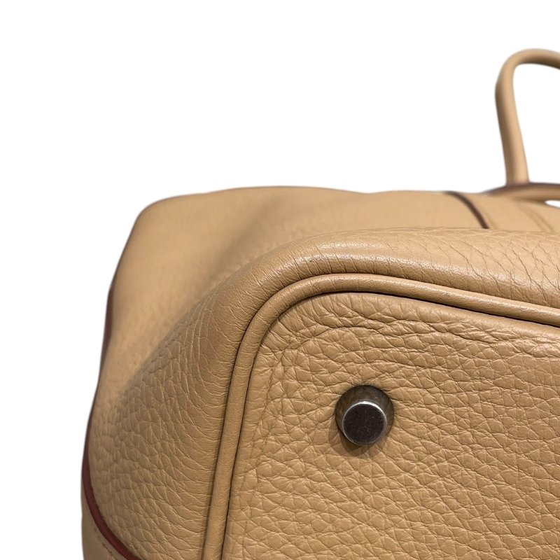 HERMES 愛馬仕 MARTIN MARGIELA時期 托特包 皮革 拿鐵色-7