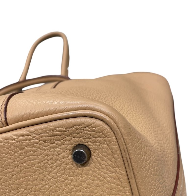 HERMES 愛馬仕 MARTIN MARGIELA時期 托特包 皮革 拿鐵色-8